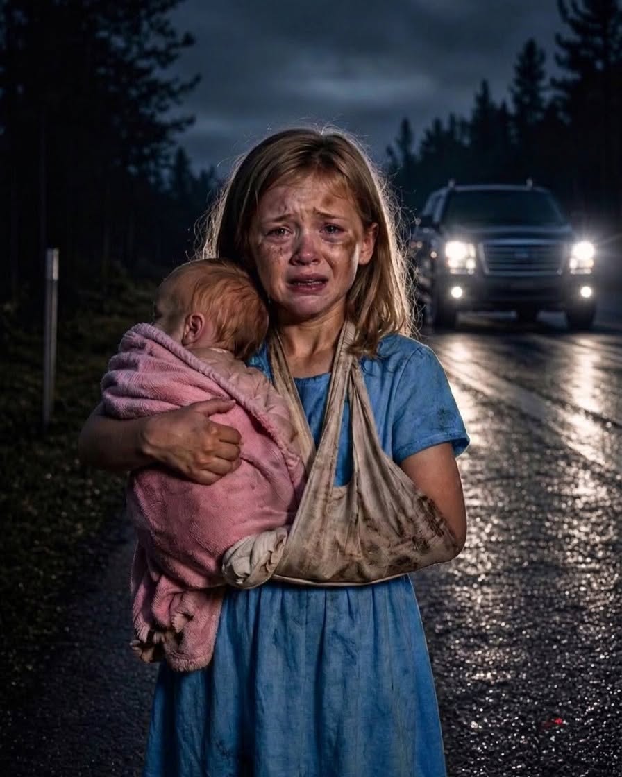 Billionaire Philanthropist Freezes as an 8-Year-Old Girl With a Broken Arm Points to the ER Door—Exposing His Long-Dead Mob Brother Who Just Walked In!
