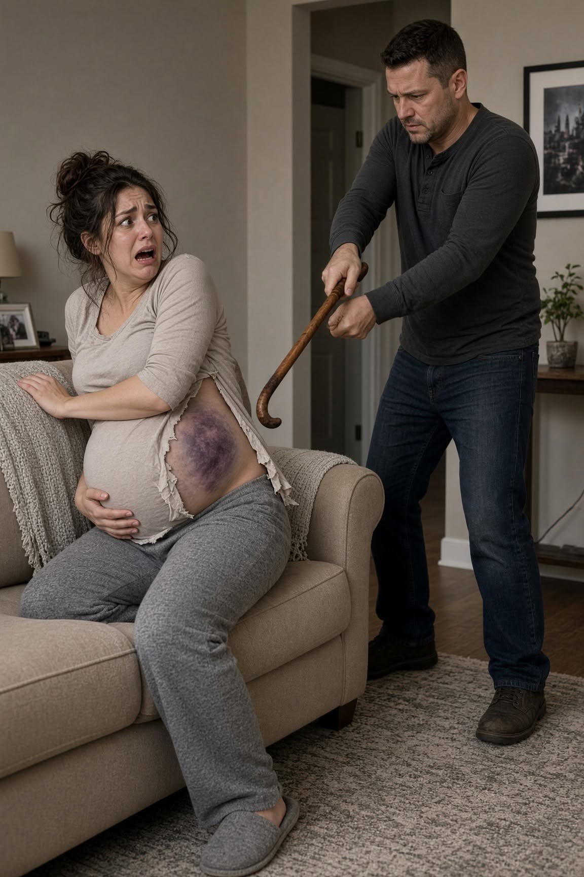 He Struck My Pregnant Belly While His Mother Livestreamed It—Then I Saw the $18,000 Transfer That Sealed His Prison Sentence