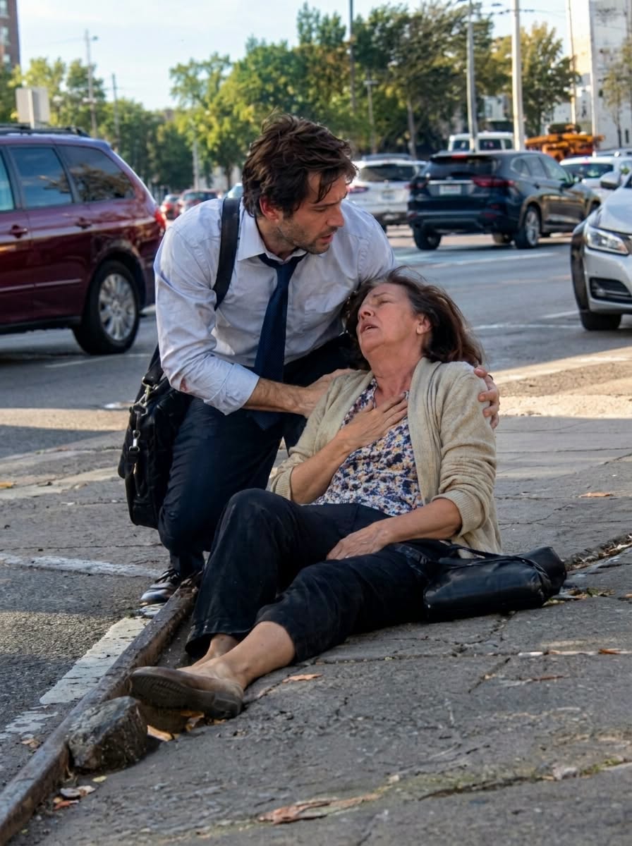 I Stopped to Save a Dying Woman and Got Fired for Being Late—Then I Returned for My Desk and Discovered She Owned the Entire Building!