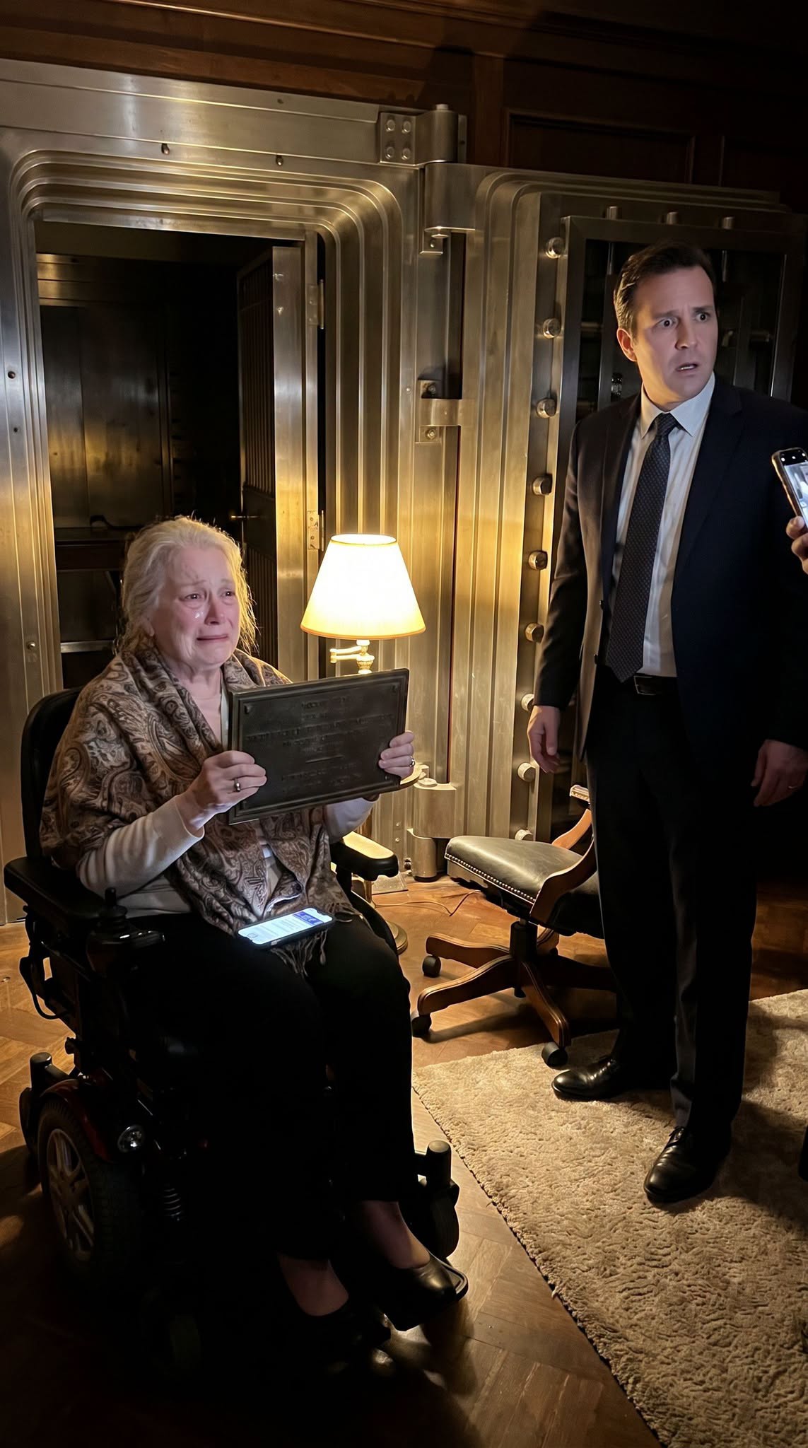 SON SLAMS DOOR ON DISABLED MOTHER IN A WHEELCHAIR—UNTIL HE FINDS OUT HER BLACK CARD UNLOCKED $12 MILLION AND TOTAL DESTRUCTION!
