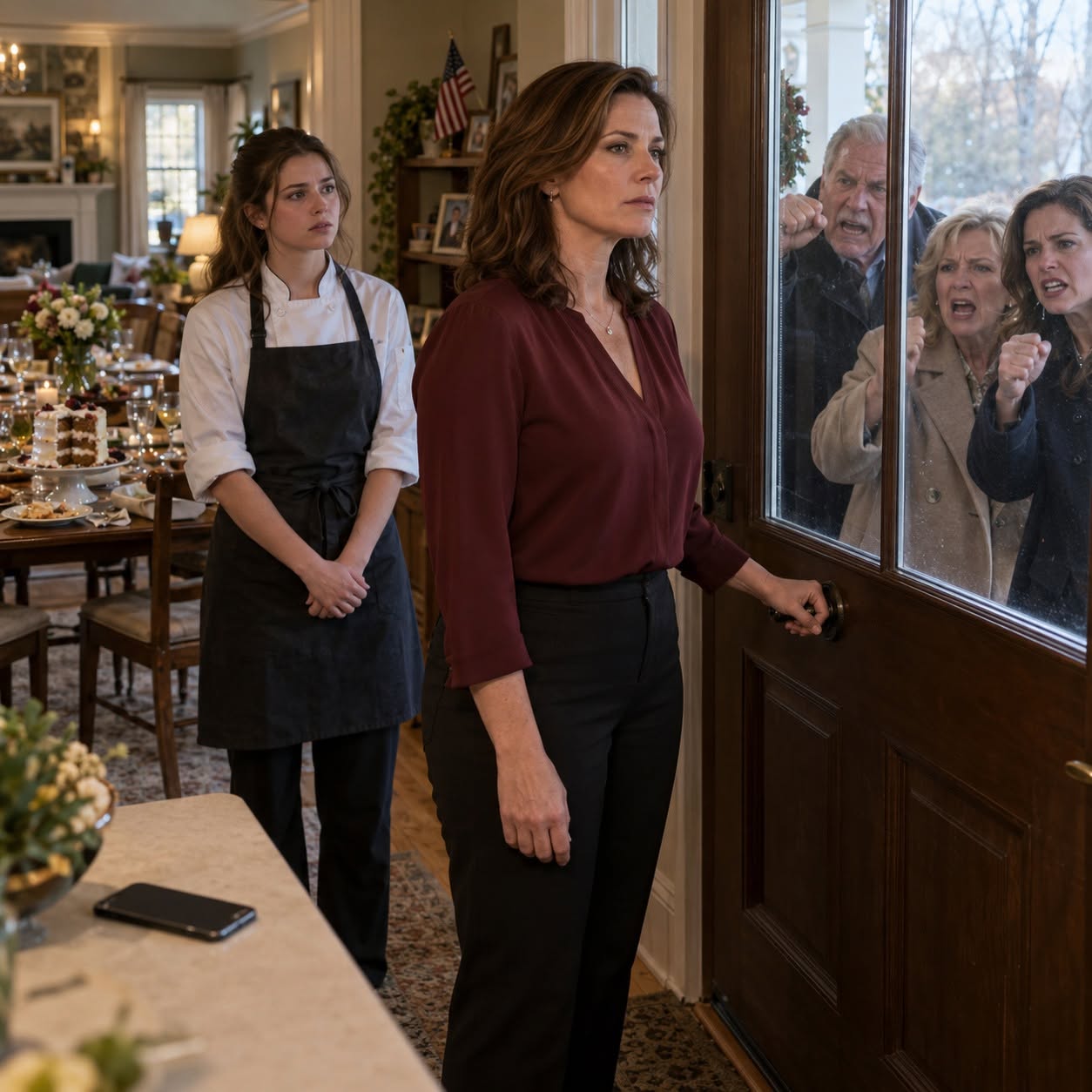 THEY DUMPED MY DAUGHTER'S 3-DAY BIRTHDAY DINNER TO DINE AT A LUXURY RESTAURANT ON MY CARD—UNTIL THE ENTIRE TOWN SAW THE FRONT PAGE AND BROKE THEIR DOOR DOWN!