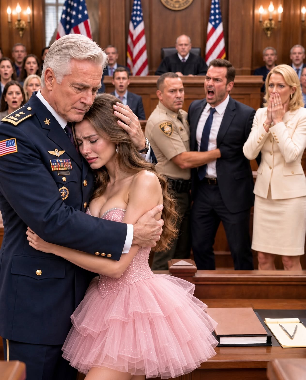 HE STRIPPED ME OF EVERYTHING AT OUR DIVORCE HEARING AND KICKED ME OUT 8 MONTHS PREGNANT—UNTIL THE BILLIONAIRE FATHER I NEVER KNEW FLEW IN ON A PRIVATE JET TO TAKE REVENGE!