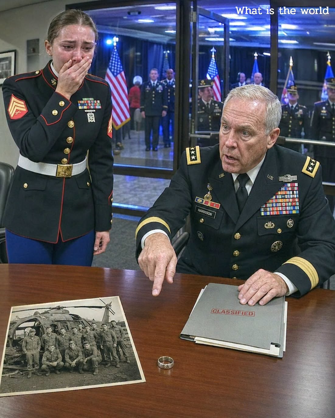 THEY LEFT MY GRANDFATHER TO DIE ALONE IN A MONTANA HOSPITAL AND CALLED HIM "TOO DIFFICULT"—THEN THE FOUR-STAR GENERAL SAW THE OLD SILVER RING I SAVED, WENT PALE, AND LOCKED US IN A ROOM TO REVEAL HIS CLASSIFIED WAR SECRET!