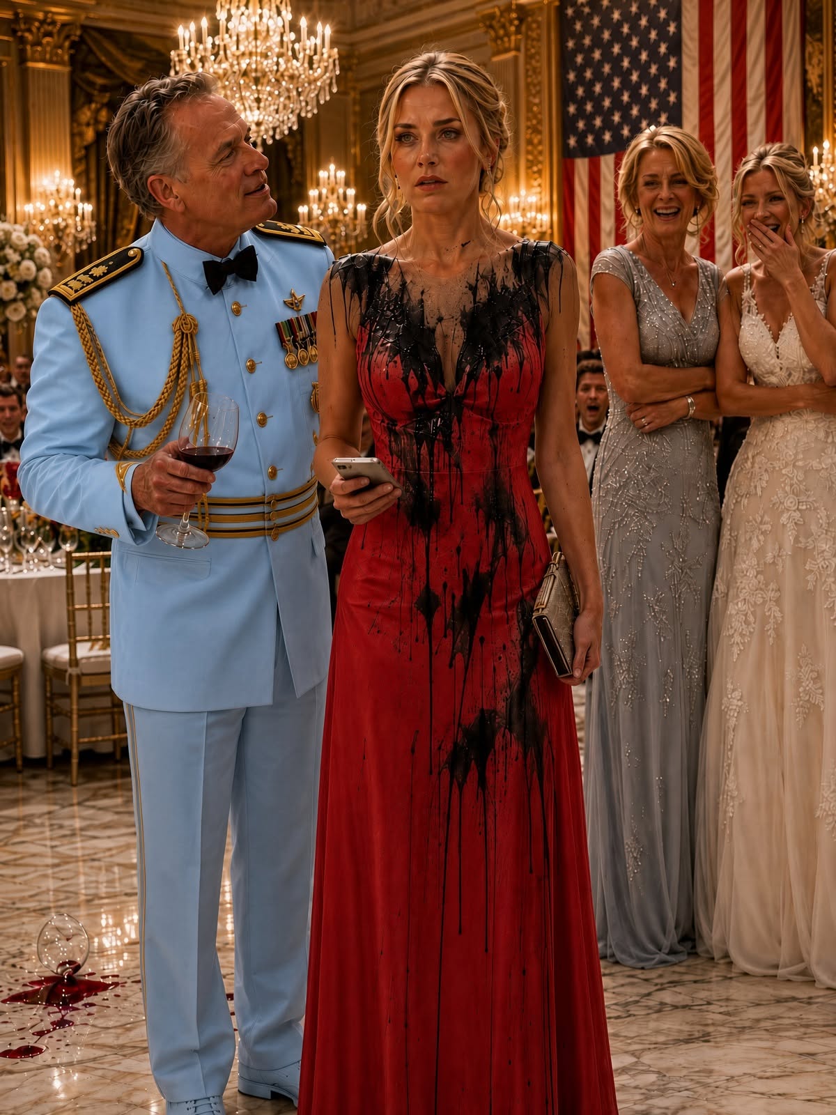 Billionaire Husband Crashes 5-Million-Dollar Wedding After Father Dumps Wine on Me!
