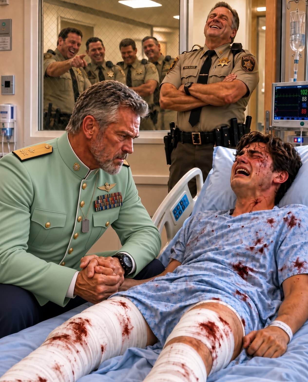 Corrupt Sheriff Shoots Courthouse Janitor's Son for 'Looking Wrong'—Until the Quiet Father Unmasks Himself as an Elite Military Legend and Destroys His Entire Syndicate!