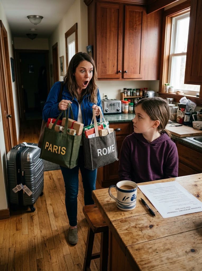 SHE LEFT HER 11-YEAR-OLD DAUGHTER ALONE FOR A MONTH WITH ONLY $20—UNTIL SHE WALKED INTO THE KITCHEN AND SAW WHAT I HAD PREPARED FOR HER ON THE COUNTER!
