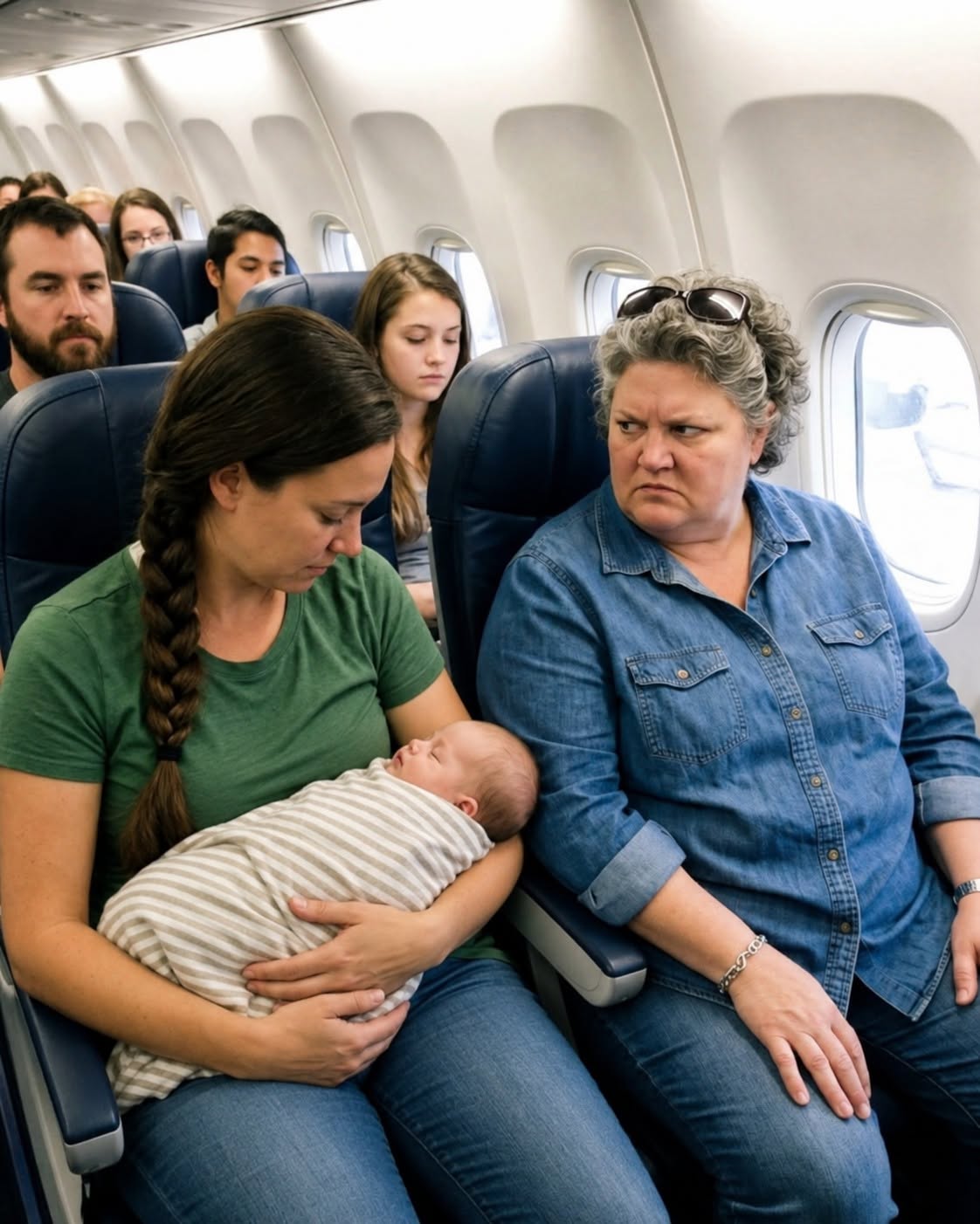 The Airplane Karen Who Demanded I Breastfeed in the Toilet Got Absolutely Destroyed by My 8-Year-Old’s iPad Screen