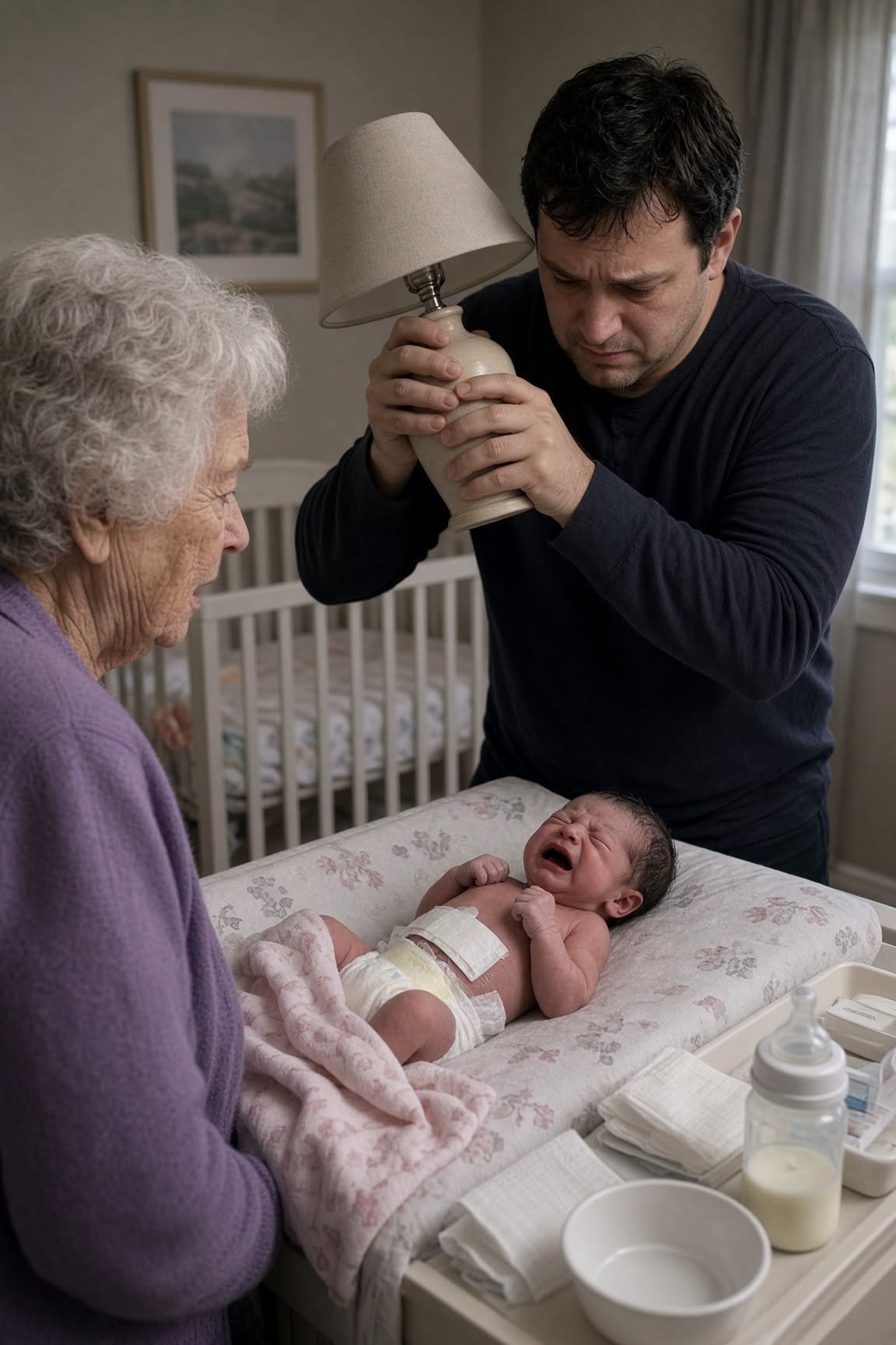 The 81-Year-Old Great-Grandmother Who Caught A Falling Lamp, Saved Her Useless Great-Granddaughter From A Sinister Nursery Plot, And Unleashed Total Unadulterated Hell On A Traitorous Son-In-Law!