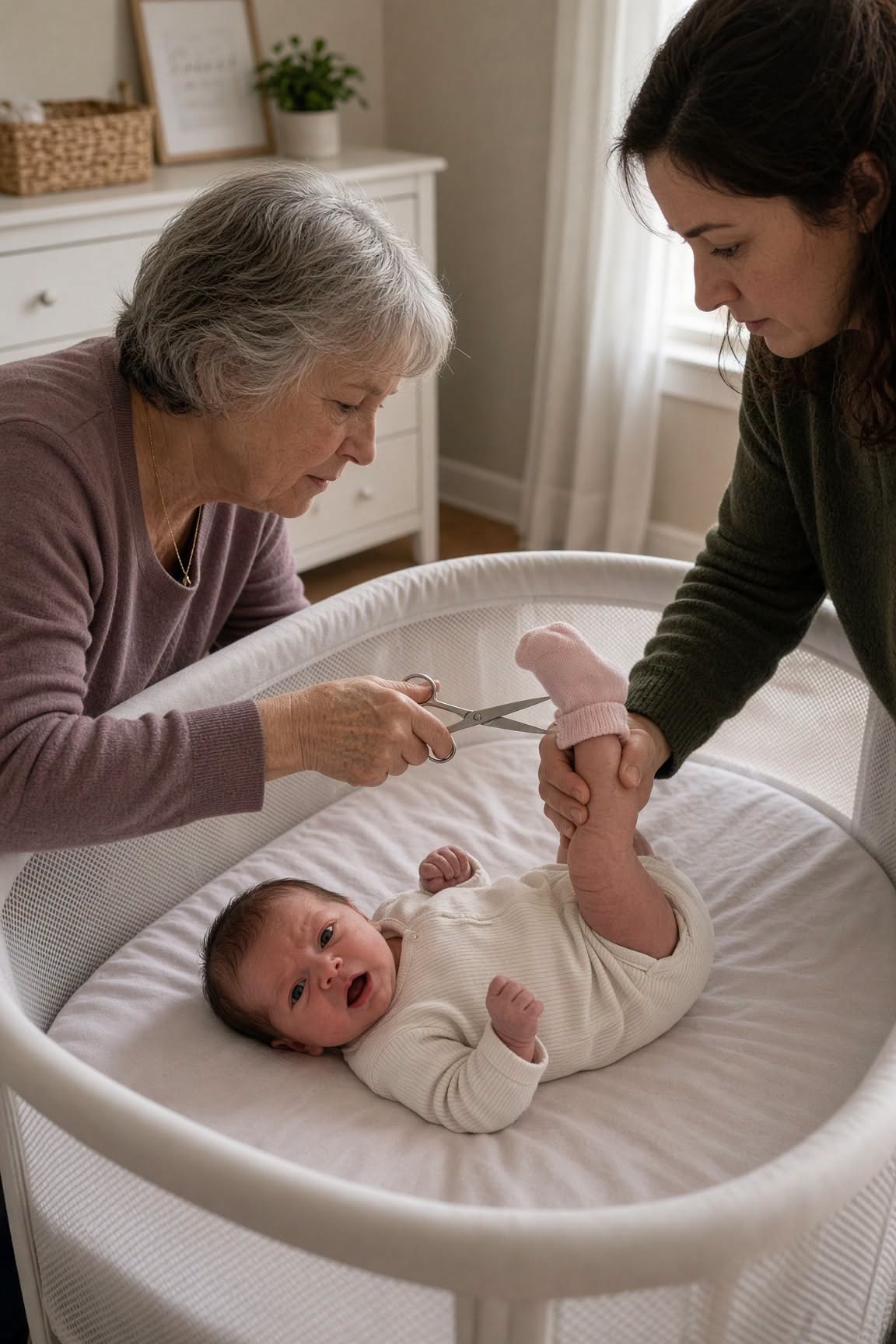 The Terrifying Nursery Ambush: When I Walked In On My Niece’s Evil Relatives Holding Craft Scissors To Her Foot, Took The Brutal Blows, And Unlocked A Sinister Family Secret!