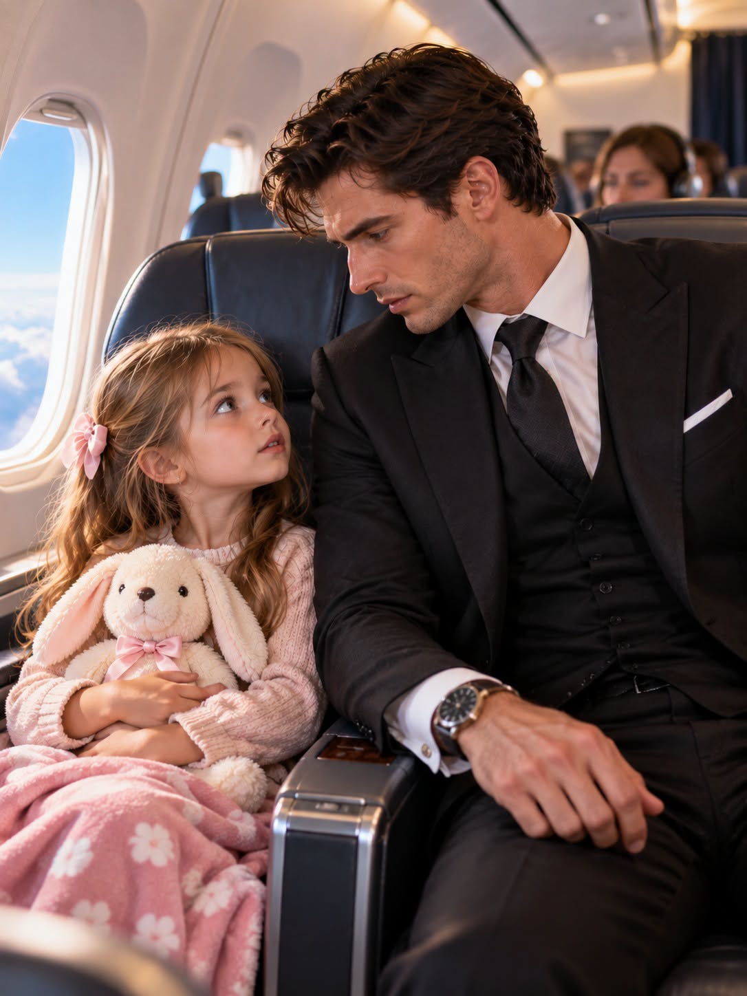 THE MAFIA BOSS’S SECRET DAUGHTER: HE SAT BESIDE A 6-YEAR-OLD GIRL ON A FLIGHT—UNTIL AN OPEN SKETCHBOOK REVEALED A SHOCKING TRUTH THAT TURNED HIS ENTIRE EMPIRE UPSIDE DOWN!
