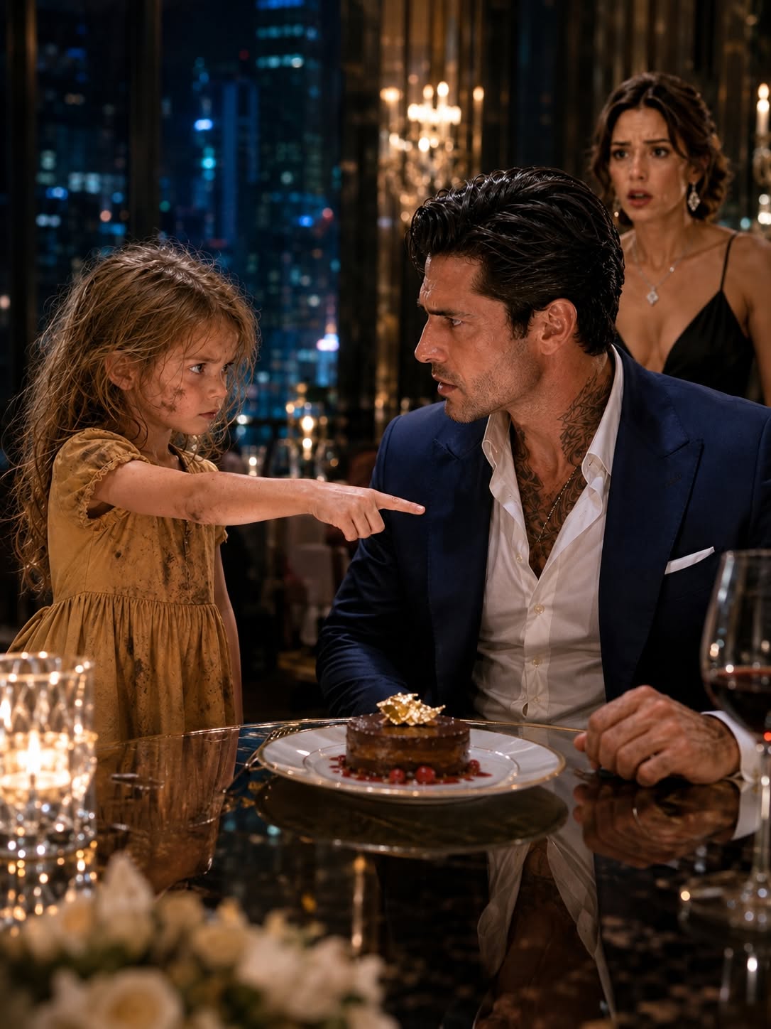 She Put Something in Your Cake!" A Homeless Girl Warned the Mafia Boss About His Cake