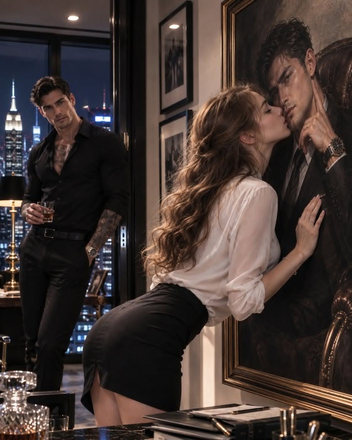 Kissing my terrifying boss’s portrait was supposed to be the safest act of rebellion I had ever committed