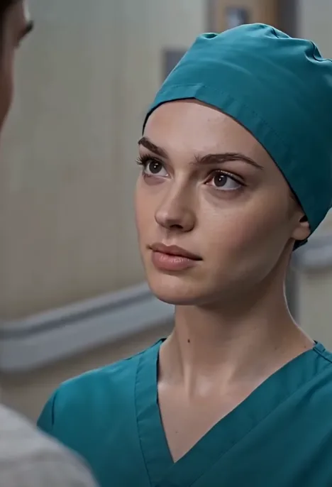 The fluorescent lights of the hospital hallway hummed overhead, casting a clinical, sterile glow over the polished floors