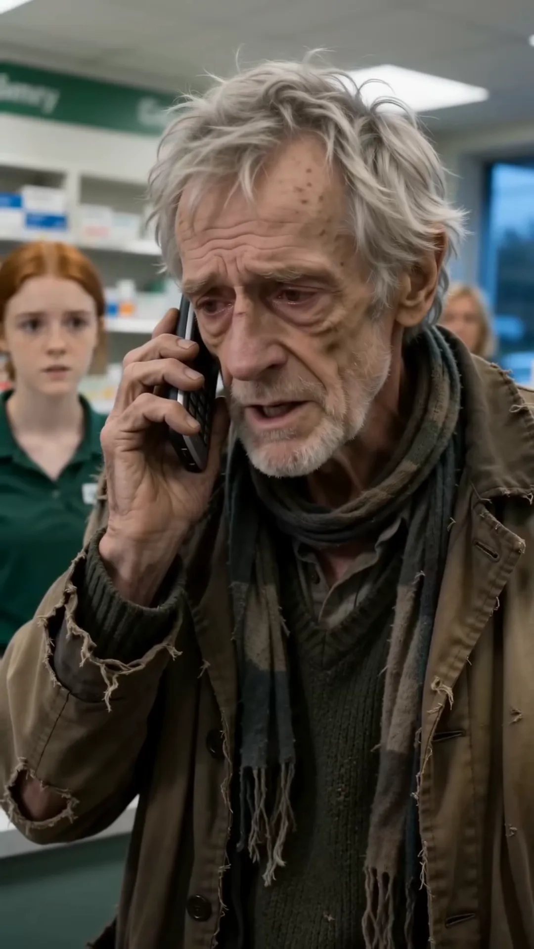 A 17-year-old pharmacy cashier watched an elderly man count every dollar in his worn wallet before realizing he still couldn’t afford his prescription