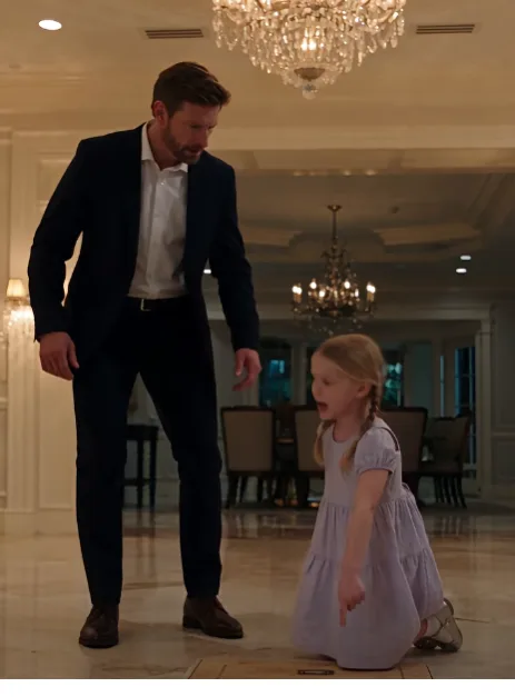 THE LITTLE GIRL HEARD SOMETHING UNDER THE FLOOR…