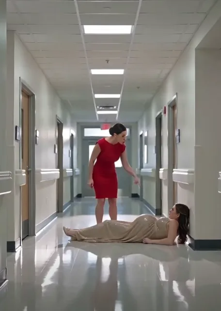 Woman in Pink: Know your place, Emily!