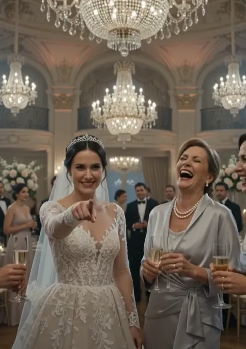 At her Newport wedding, my sister pointed at my secondhand dress