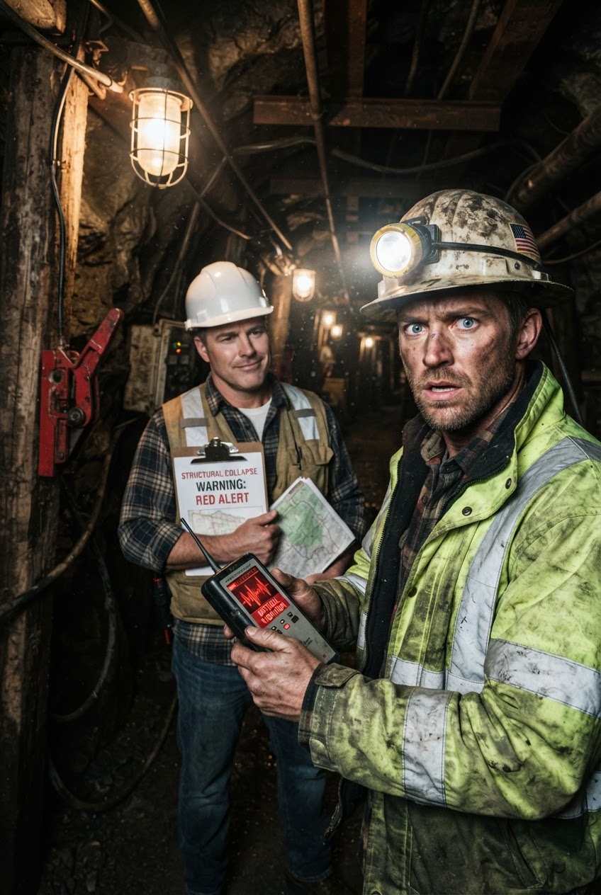 I'm standing here again — the day the mine collapse warning gets ignored