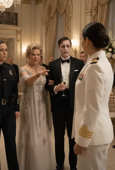 My mother-in-law pointed at me across the Admiral’s Winter Ball and told the Military Police officer