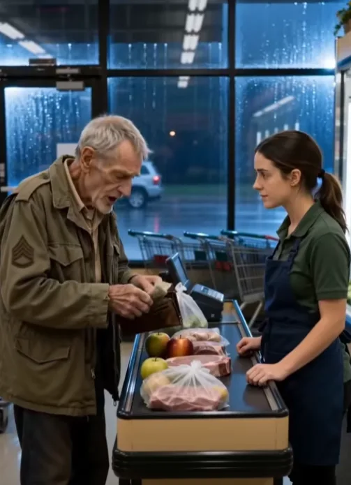Frank Miller walked into a neighborhood grocery store looking like a tired old veteran who was a few dollars short on dinner.