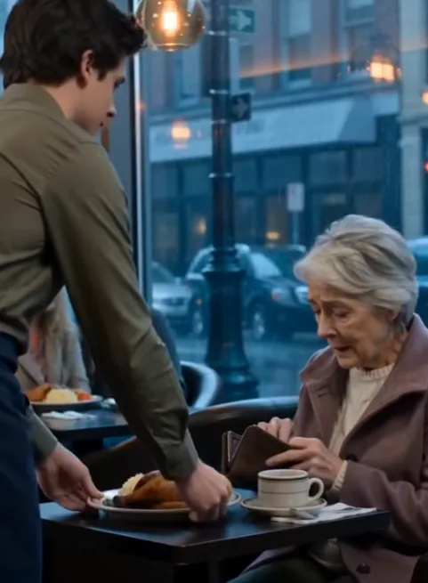 For weeks, Caleb had been secretly paying for an elderly guest’s meals because he thought she was struggling