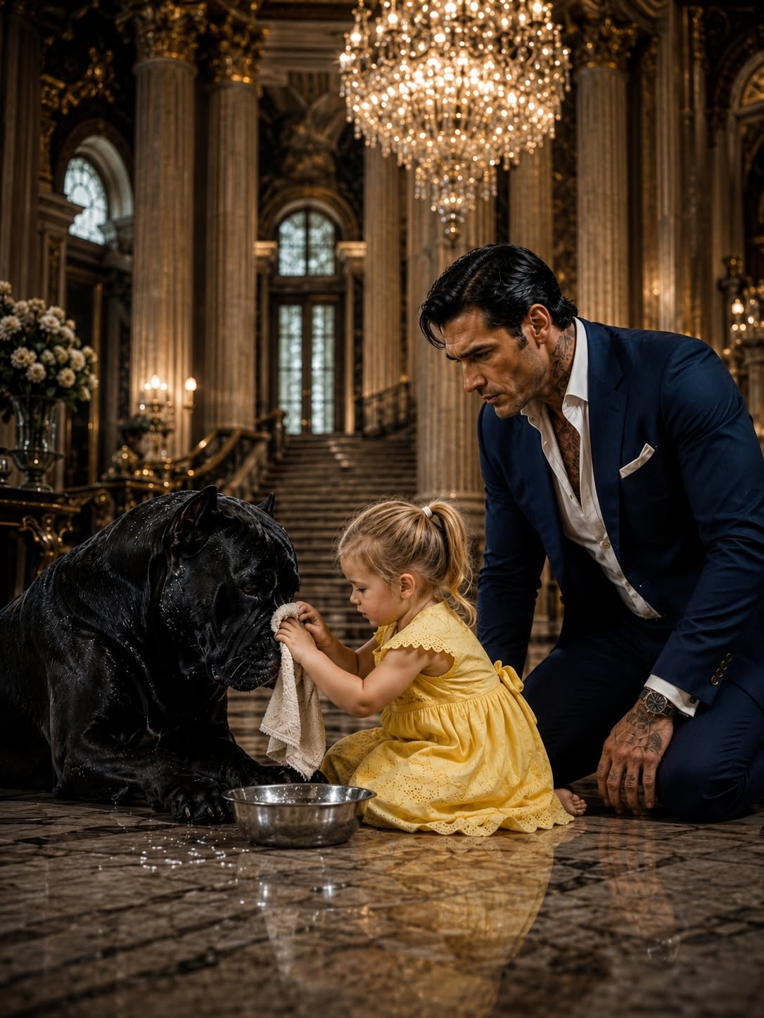 The Maid's Toddler Bathed the Mafia Boss's Dog