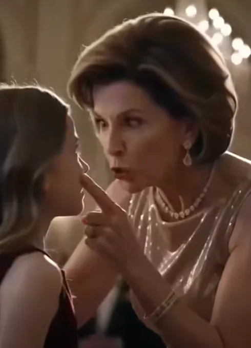 Not today! You are not ruining my gala, you little brat!