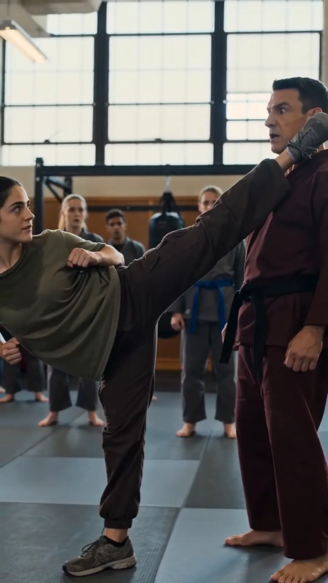 Everyone in the Chicago dojo thought Maya was just the cleaning girl.