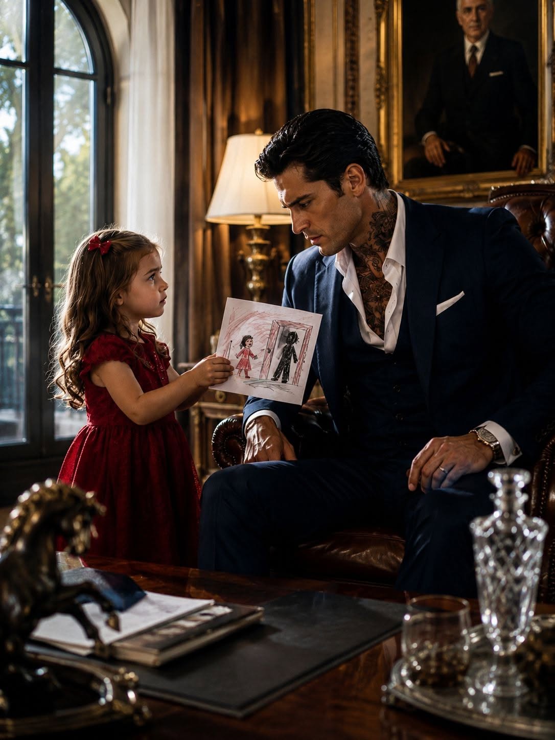 “Can You Make the Bad Man Disappear?” the Maid’s Toddler Asked the Mafia Boss
