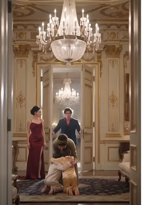 The billionaire came home early