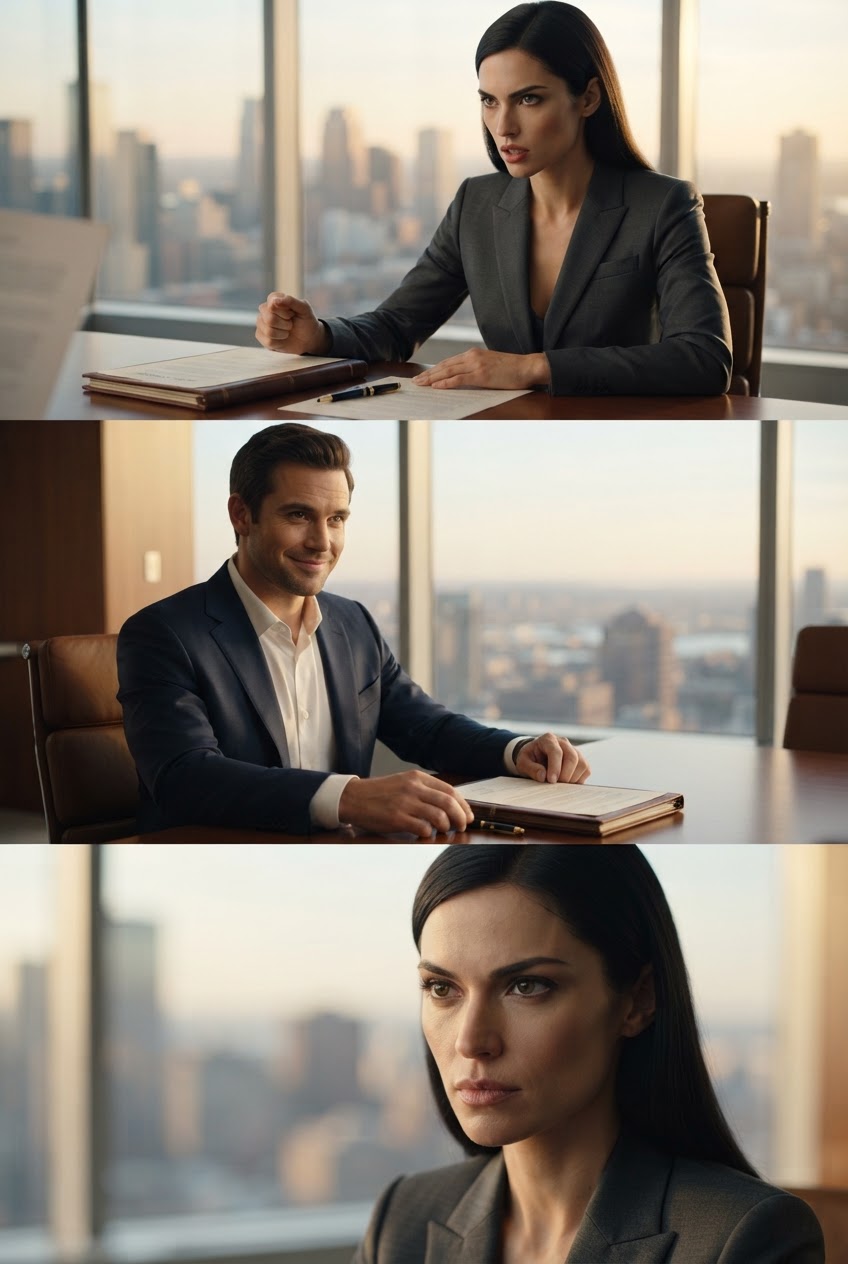 Wait... it's the morning of the company-wide layoffs. I know exactly what happens next — the manager who smiled at me is the one who wrote my name on that list. Not this time. I already saved every email.