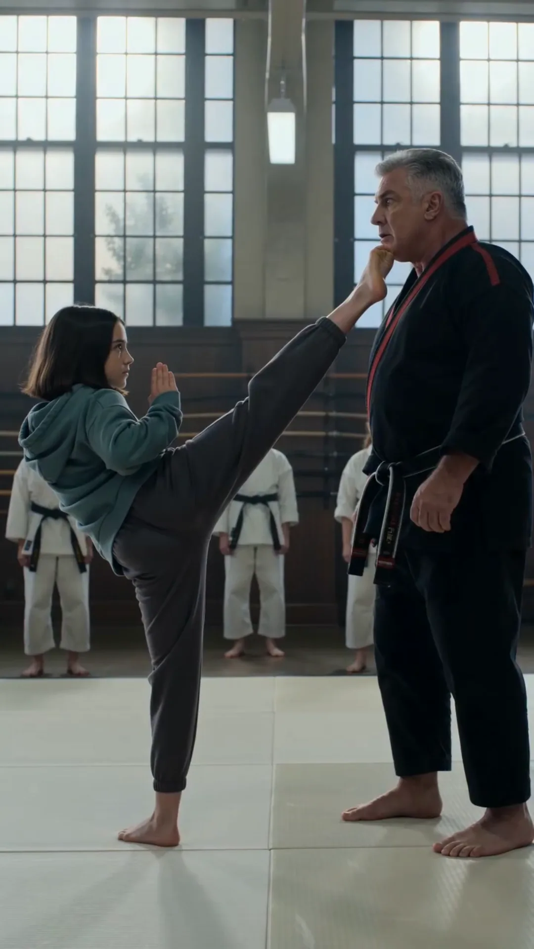 Fourteen-year-old Emma Carter believed her father had only taught her a few martial-arts techniques in their garage before he died.