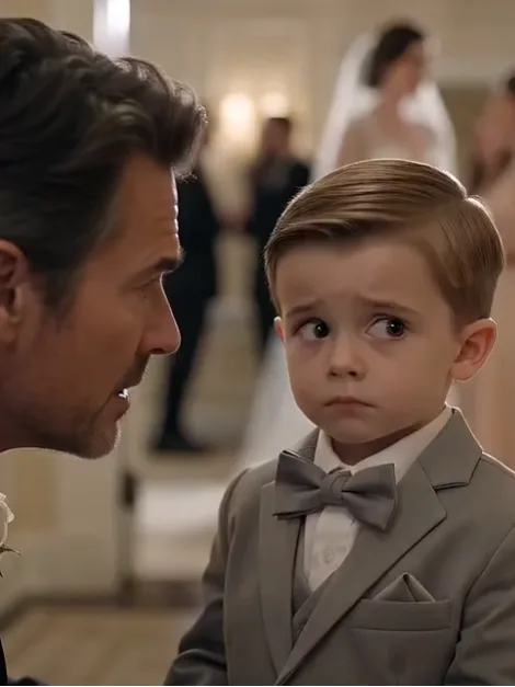 I was seconds away from walking down the aisle with my beautiful young mistress when my grandson tugged on my tuxedo