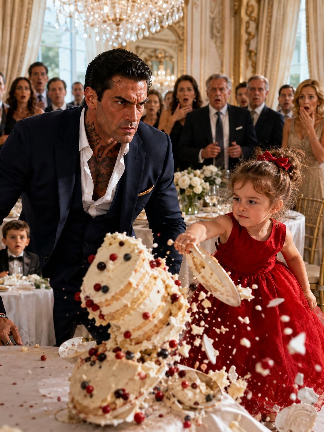 The Maid’s Toddler Knocked the Birthday Cake Awayy