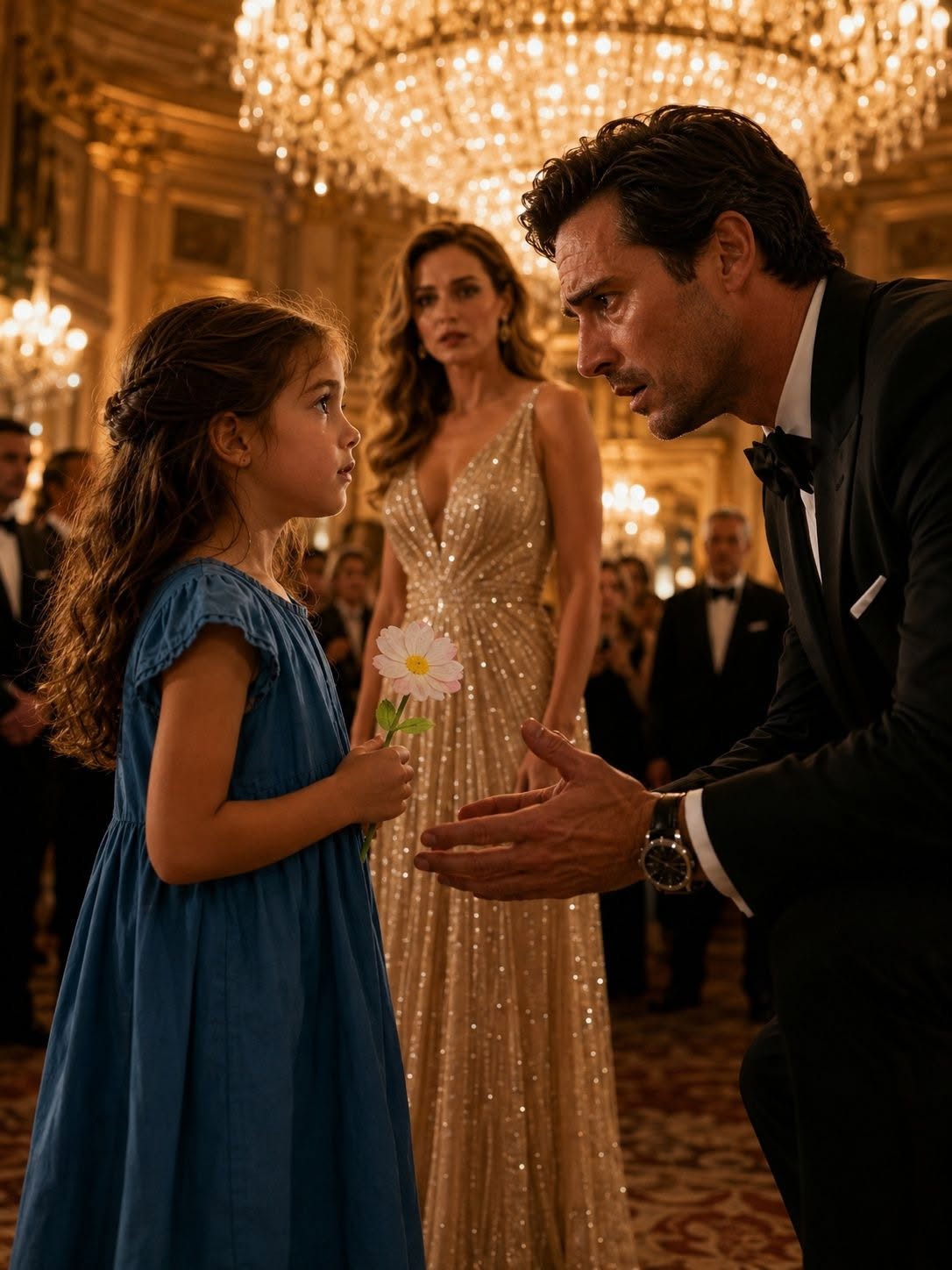 The Billionaire Watched His Fiancée Shame a Housekeeper’s Little Girl at Their Engagement Gala