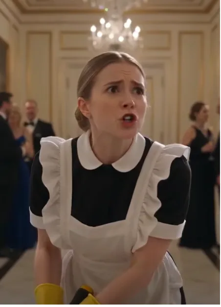 The Maid Swung the Sledgehammer Through the Mansion Wall During the Gala