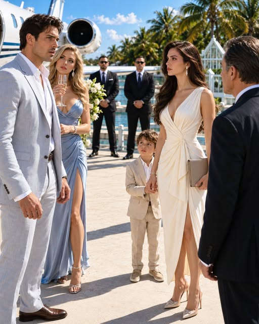 I arrived on a private island to marry my mistress, expecting white roses, champagne,