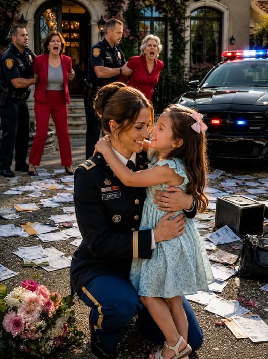 Army Colonel Came Home Early and Found Police Taking Her 5-Year-Old Daughter Away — Then Grandma Learned Who She Had Pushed Too Far