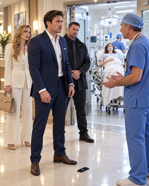 Eight months after our divorce, my ex-wife was rushed past me in a maternity emergency unit—pregnant enough that one look at her belly made my blood run cold.