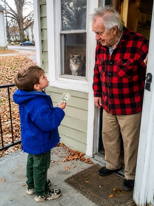 A little boy stood on my porch with three dollars and asked to buy the only thing keeping me alive.