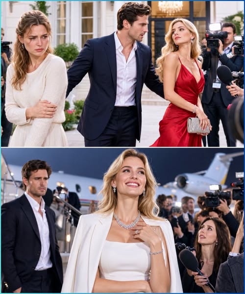 He left his plain wife for a model in front of cameras, and by midnight those same reporters were calling her America’s newest billionaire heiress