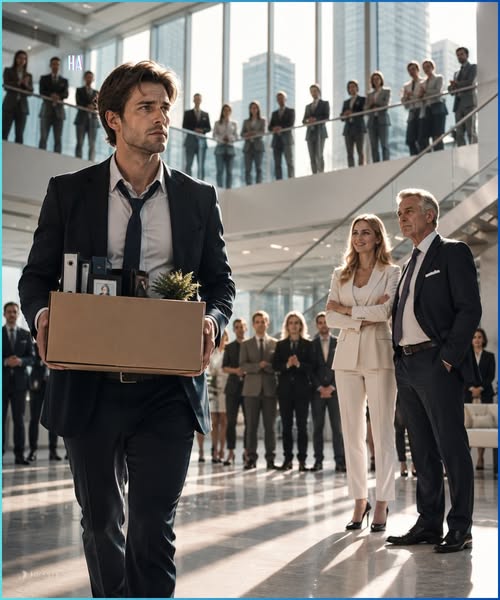He Walked Out With a Cardboard Box After the Chairman Gave His Promotion to His Daughter, but One Year Later the Entire Company Was Waiting for Him to Come Back