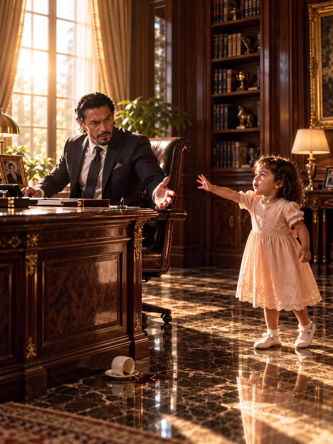 My Housekeeper’s Three-Year-Old Daughter Knocked the Coffee From My Hand—Then She Said the New Cook Put Something in It.