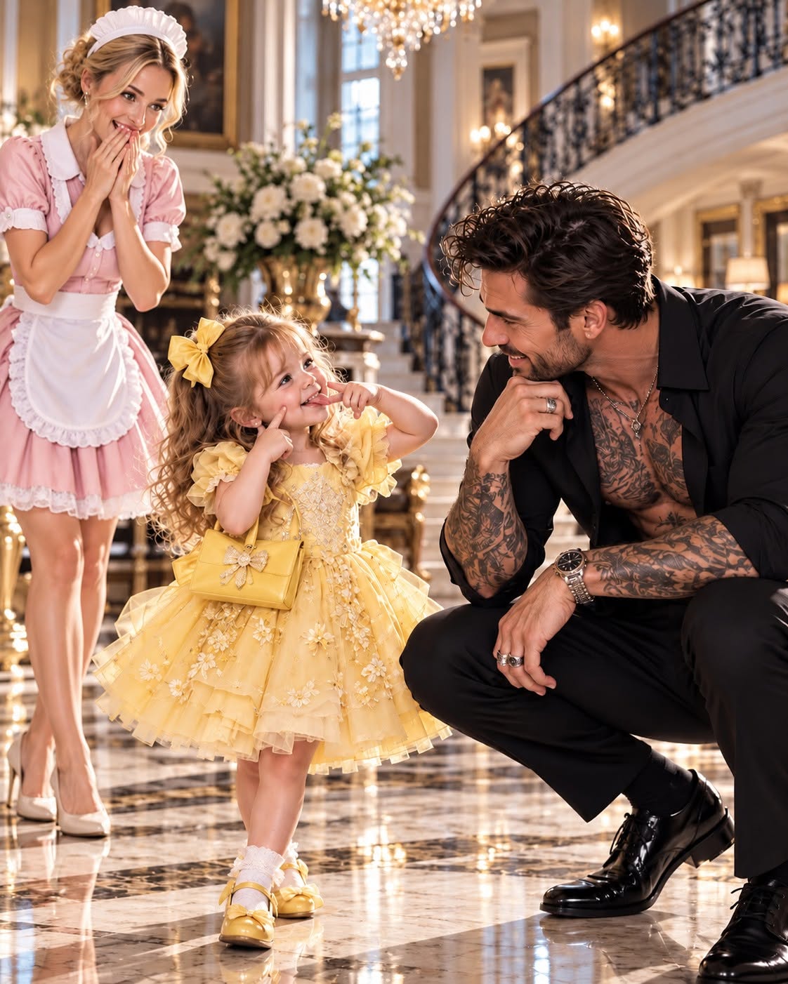 A Little Girl Made Me Laugh by Wearing My Tie—Then the Initials on Her Pocket Watch Wiped the Smile From My Face.