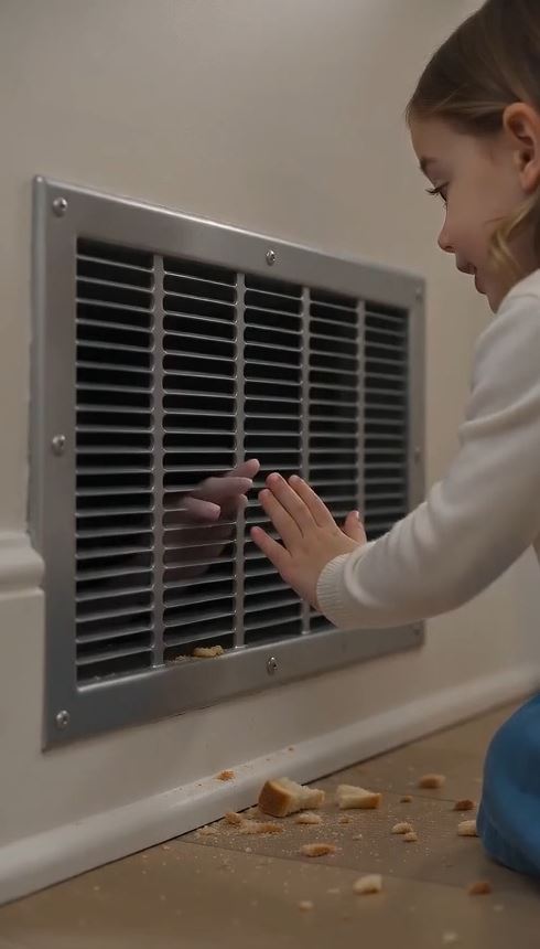 My Four-Year-Old Kept Feeding Bread Through a Kitchen Vent—Then She Whispered a Name My Wife Swore She Didn’t Know