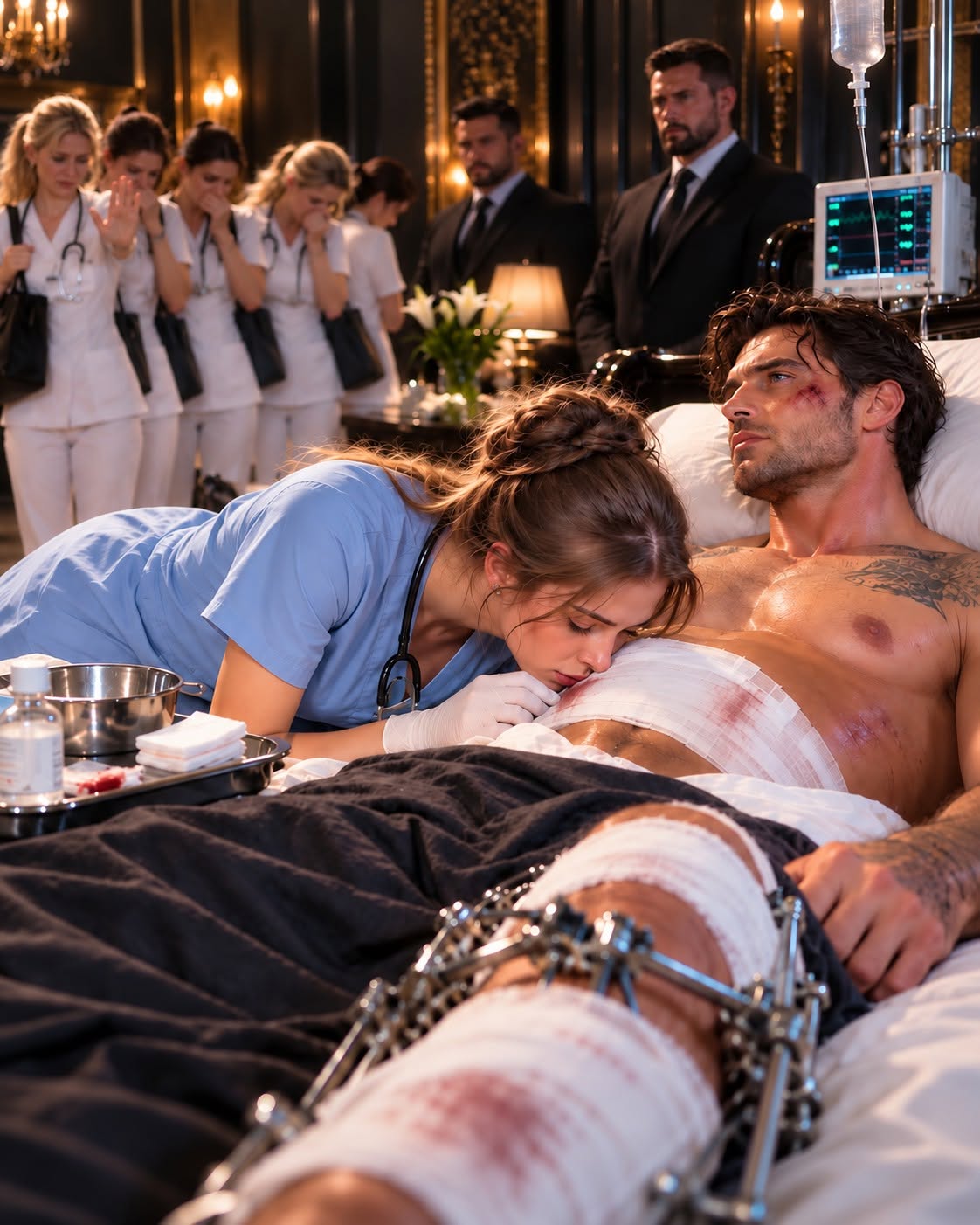 Six Nurses Quit After Treating the Injured Mafia Boss—Then One Sliver of Sunlight Exposed the Fear He Was Hiding.