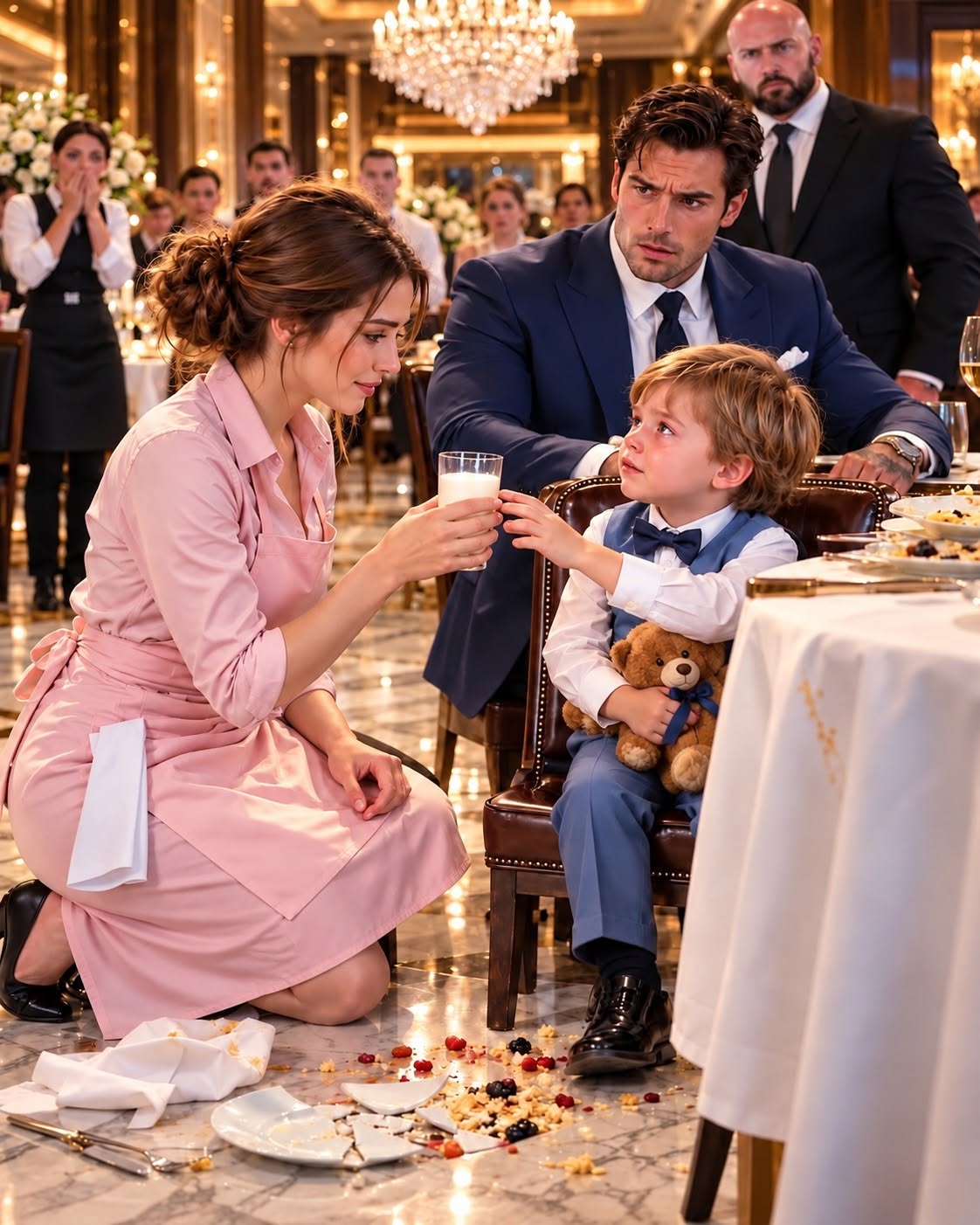 My Son Pointed at the Waitress’s Silver Locket and Said, “Mommy Had That Too”—Then Everything Changed.