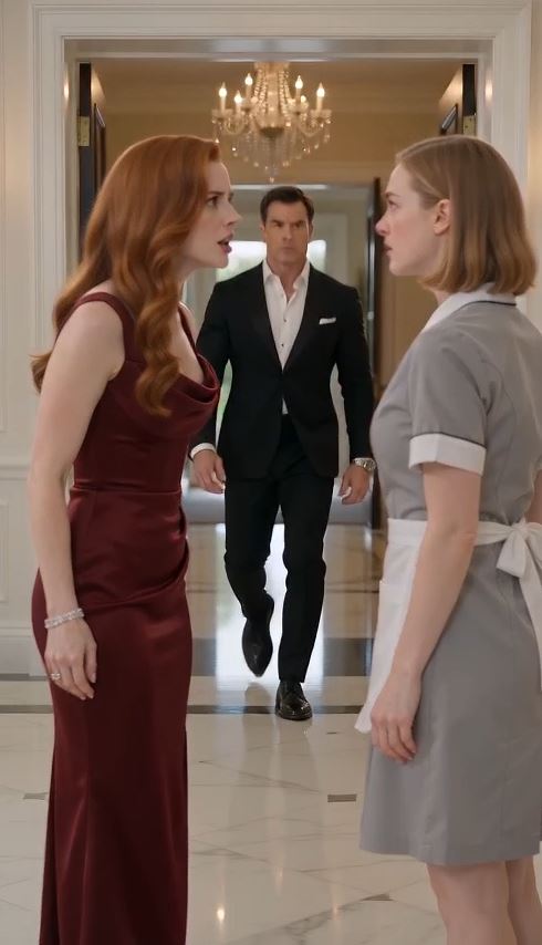 No Maid Ever Lasted in the Billionaire’s Mansion Until Naomi Finally Stood Up to His Cruel New Wife in Front of Everyone