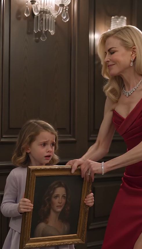 My 8-Year-Old Daughter Tried to Save Her Late Mother’s Portrait—Then My Sister-in-Law Smashed It and Exposed a Hospital Bracelet With Another Family’s Name