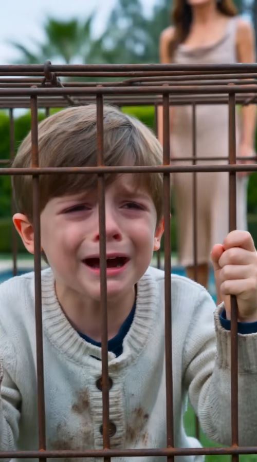 She Locked His 3-Year-Old Son in a Dog Cage — Then the Camera in His Teddy Bear Exposed What She’d Been Hiding